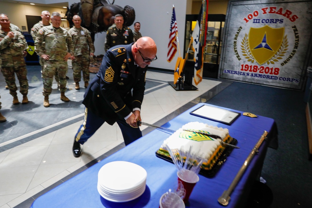 CGM George McCready's Promotion Ceremony