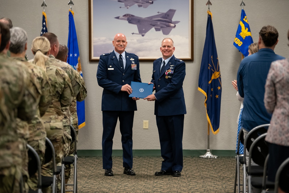 122nd Fighter Wing Medical Group 2024 change of command