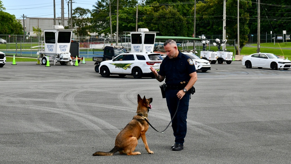 Fort Buchanan K9 team certification: readiness in the making