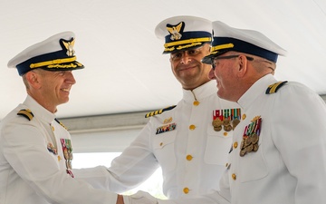 Coast Guard Base Astoria holds change of command ceremony in Astoria, Oregon