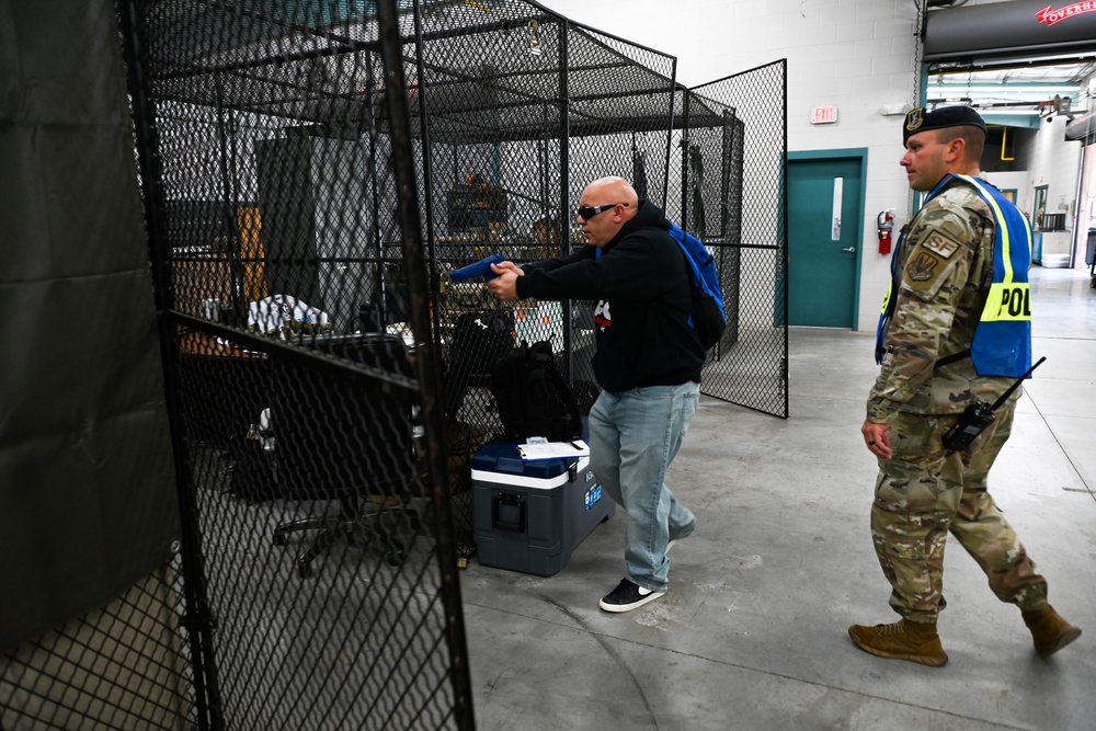 169th Security Forces Squadron active shooter exercise