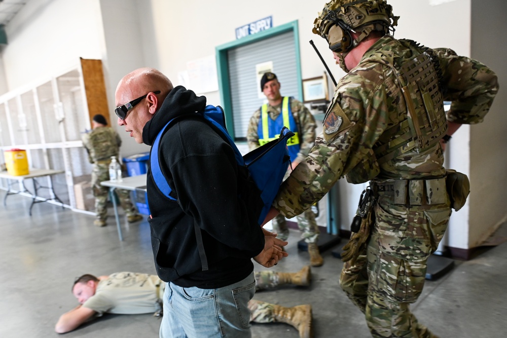 169th Security Forces Squadron active shooter exercise