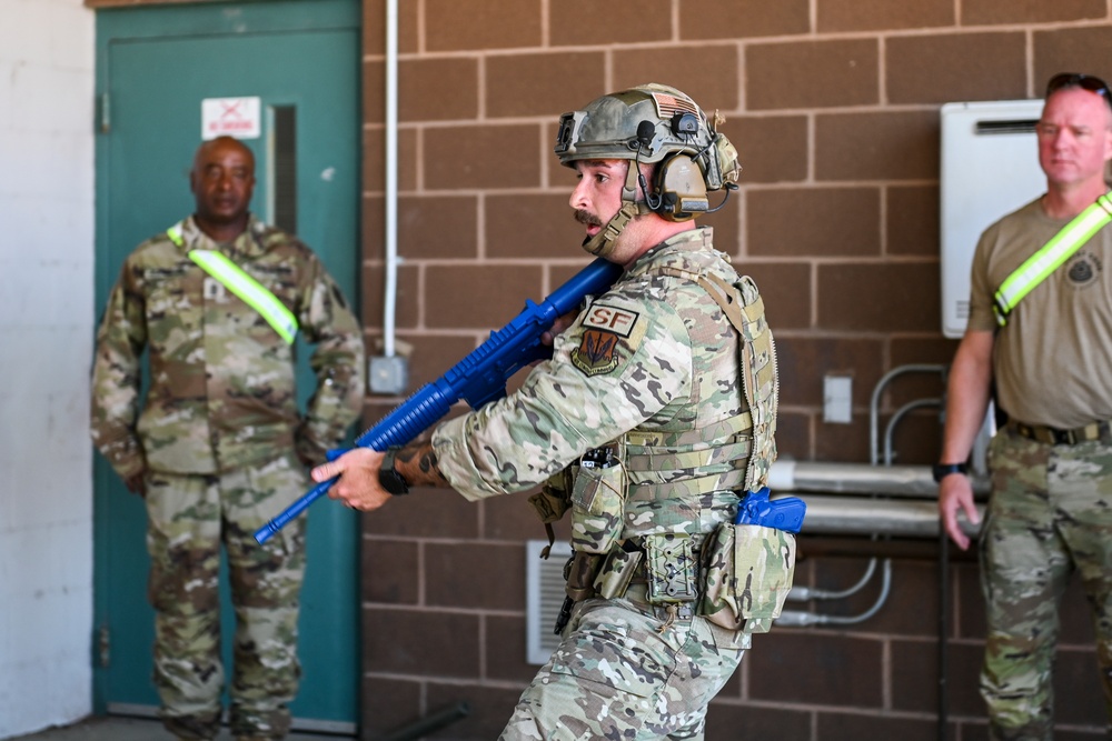 169th Security Forces Squadron active shooter exercise