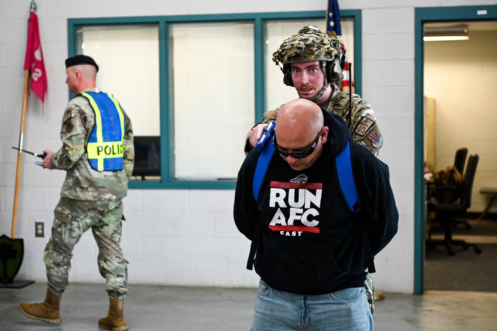 169th Security Forces Squadron active shooter exercise