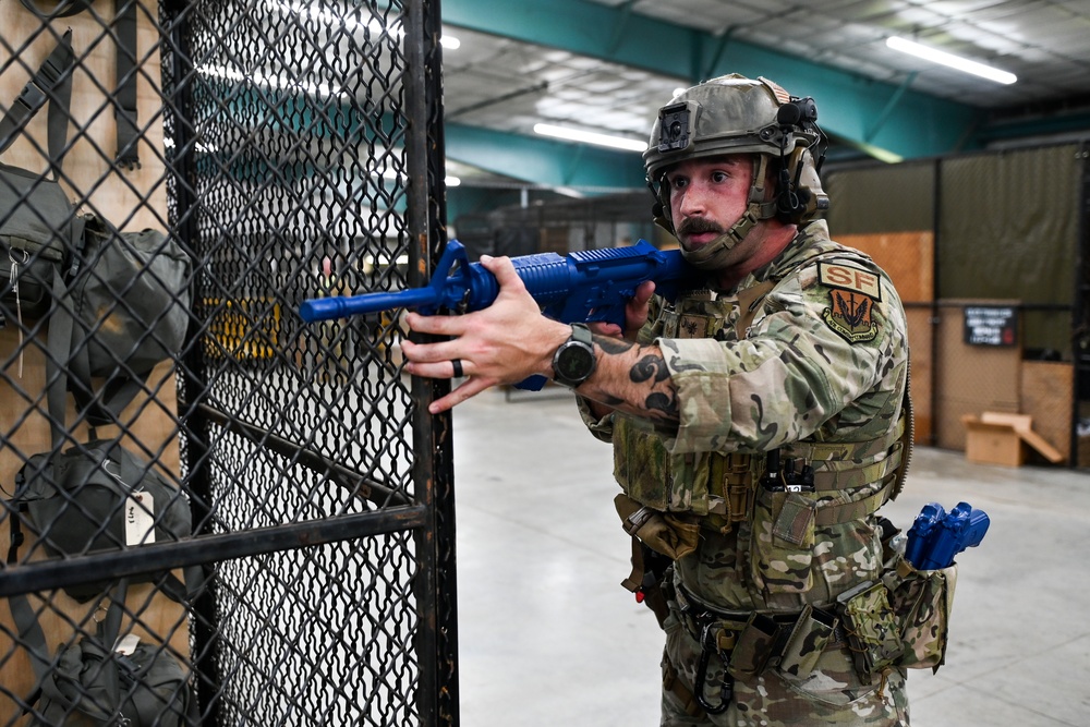 169th Security Forces Squadron active shooter exercise