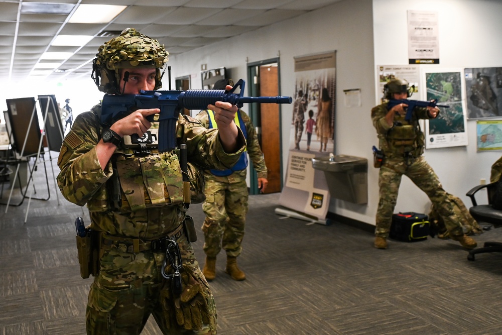 169th Security Forces Squadron active shooter exercise