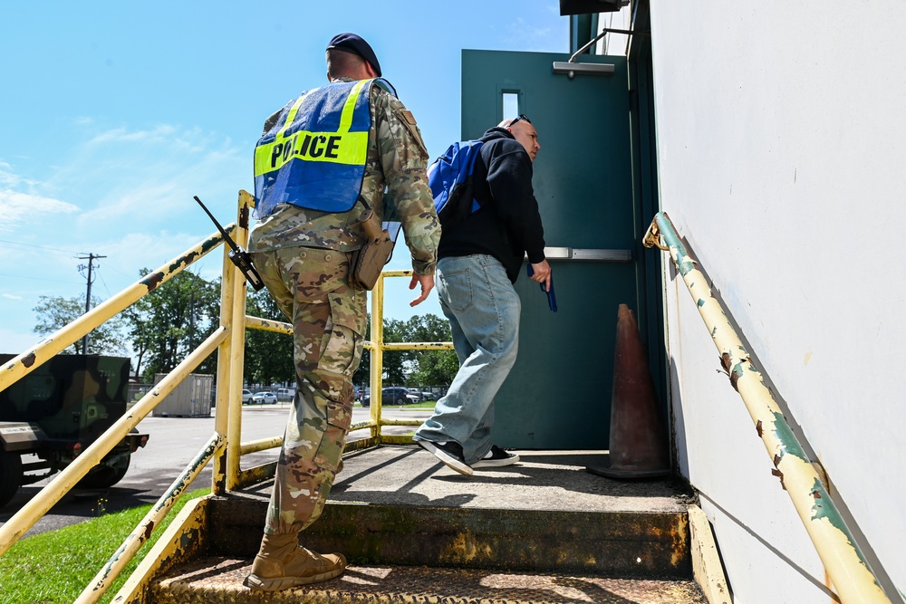 169th Security Forces Squadron active shooter exercise