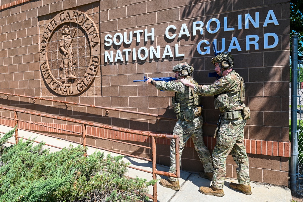 169th Security Forces Squadron active shooter exercise