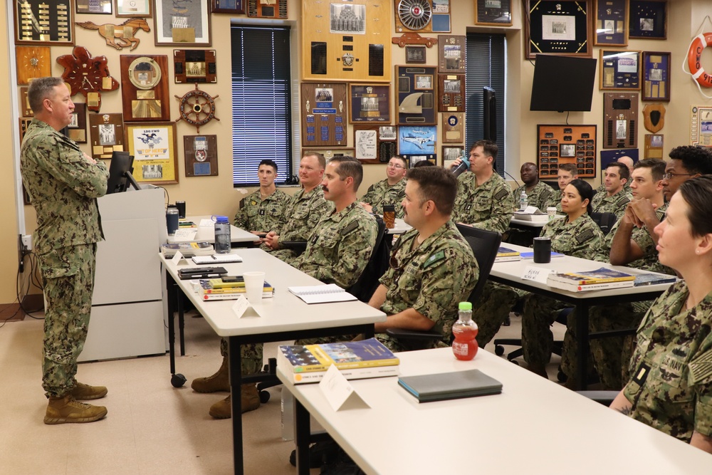 Nurturing the Leaders of Tomorrow: Rear Admiral Jeffrey Czerewko, Commander, Naval Education and Training Command