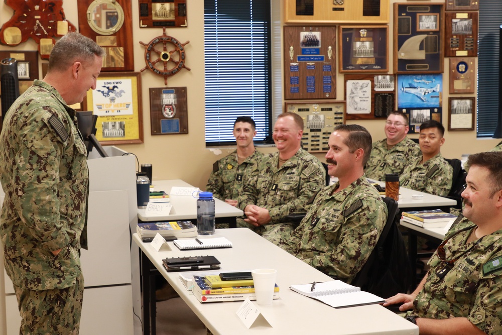 Nurturing the Leaders of Tomorrow: Rear Admiral Jeffrey Czerewko, Commander, Naval Education and Training Command