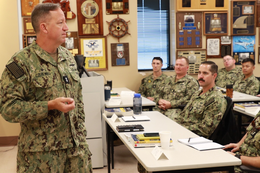 Nurturing the Leaders of Tomorrow: Rear Admiral Jeffrey Czerewko, Commander, Naval Education and Training Command