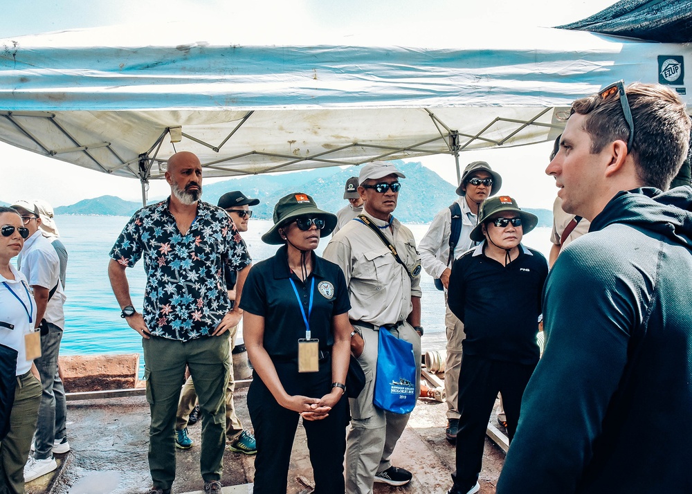 DPAA Leadership Visits an Underwater Recovery Team in Vietnam