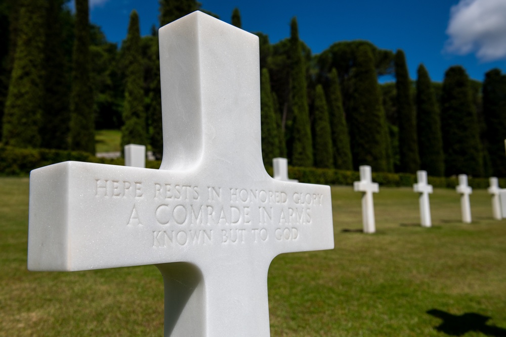 DPAA recovery team visits Florence American Cemetery and Memorial