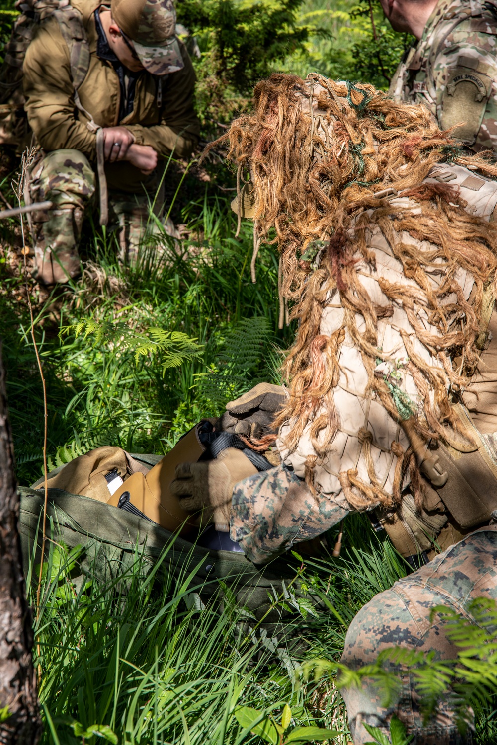 4th Recon Marines conduct a joint personnel recovery exercise in Sweden during BALTOPS 24