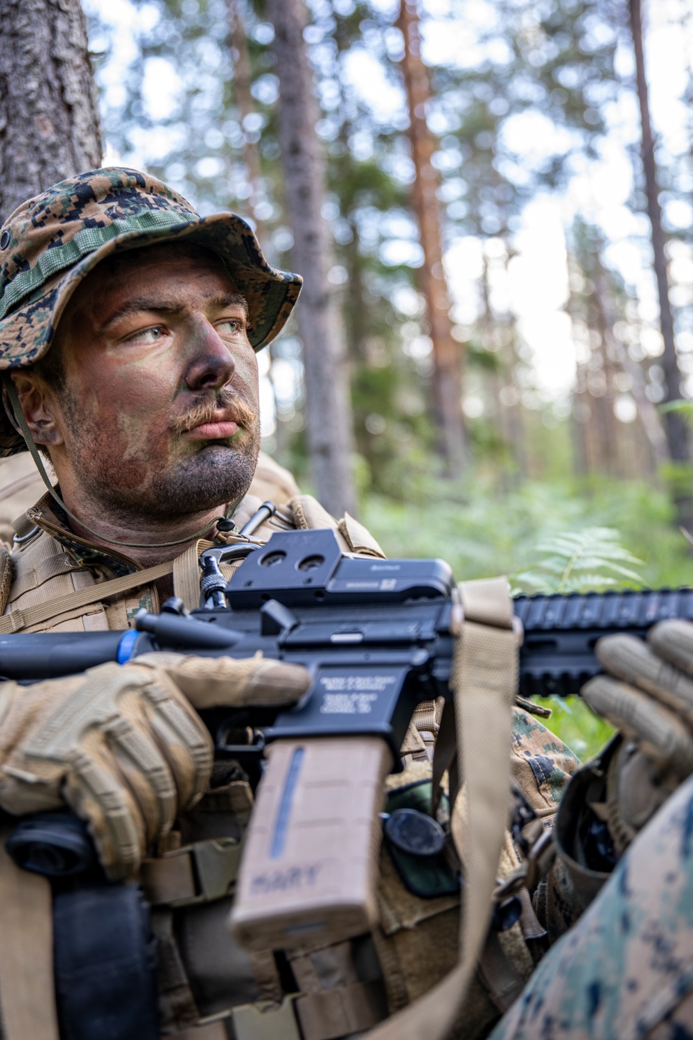 4th Recon Marines conduct a joint personnel recovery exercise in Sweden during BALTOPS 24