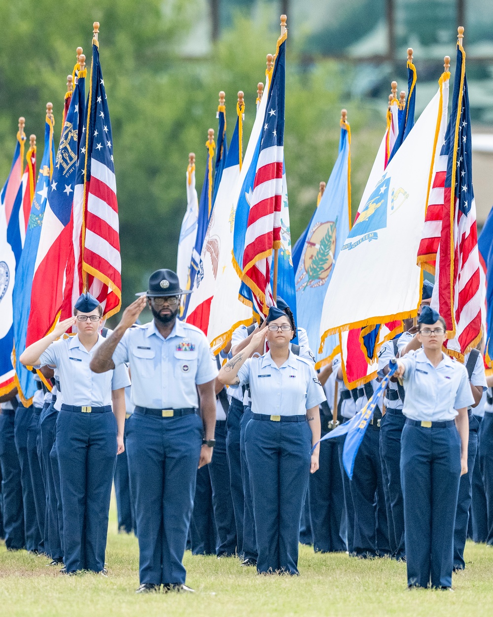 DVIDS Images USAF BMT Graduation 13 June 2024 [Image 4 of 30]