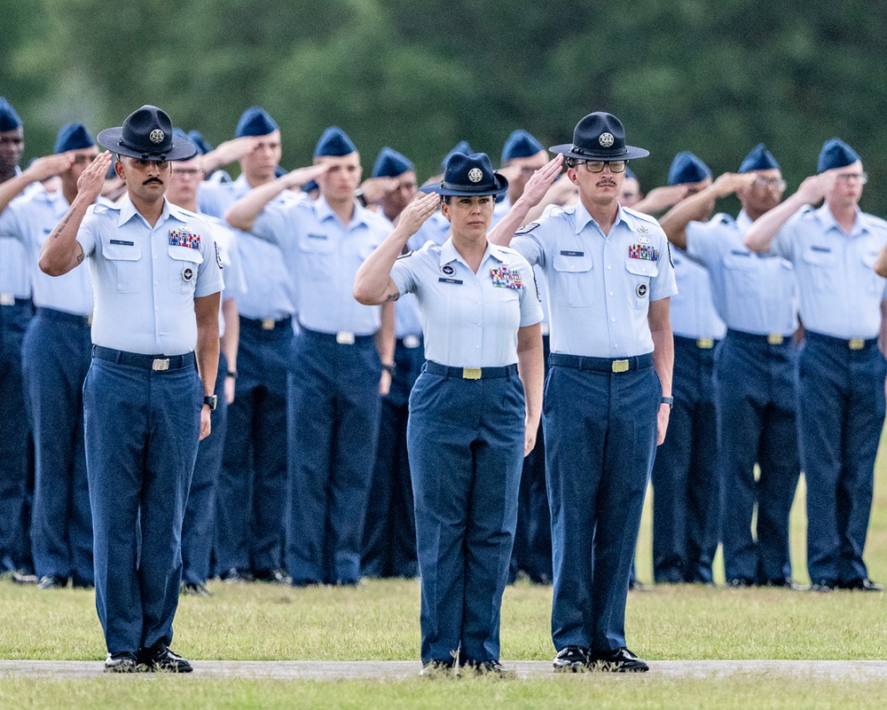 DVIDS Images USAF BMT Graduation 13 June 2024 [Image 14 of 30]