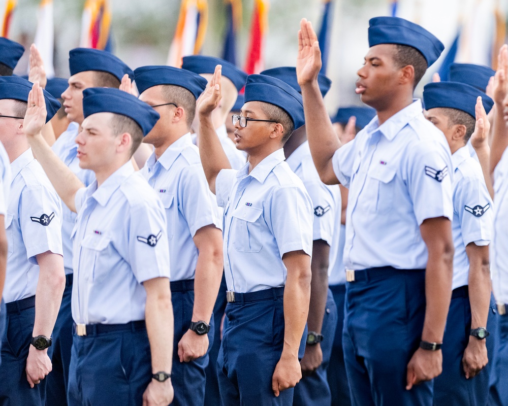 USAF BMT Graduation 13 June 2024