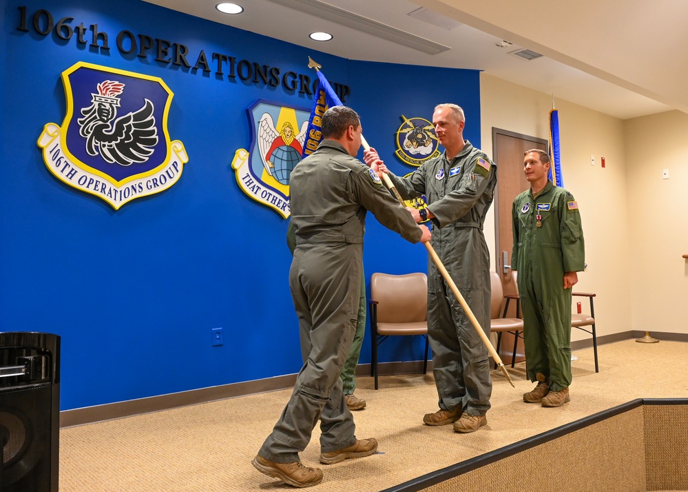 Bayport/Blue Point Resident Assumes Command of Air National Guard's Oldest Flying Squadron