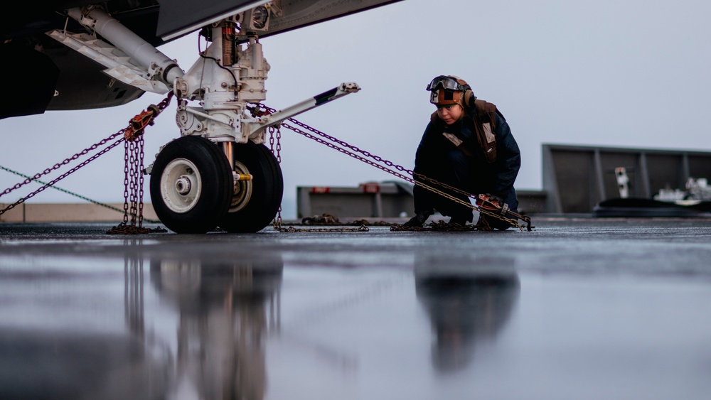 Sailor Conducts Chaining