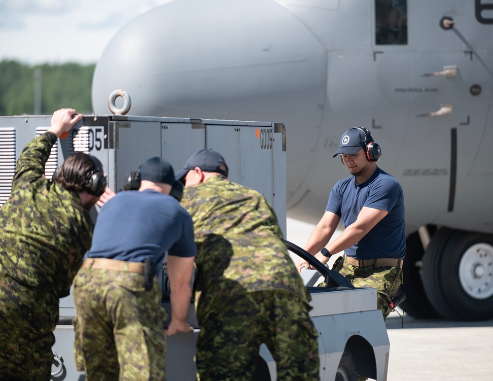 Canadian avionics techs play major role in exercise