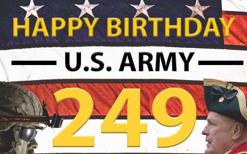 249th Birthday U.S. Army