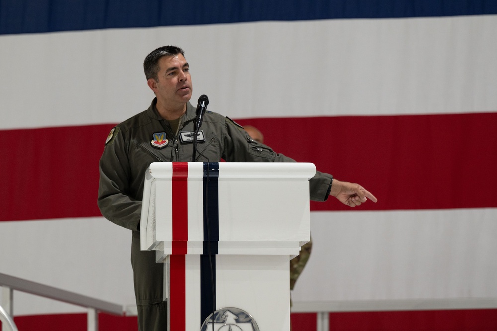 57th OG change of command