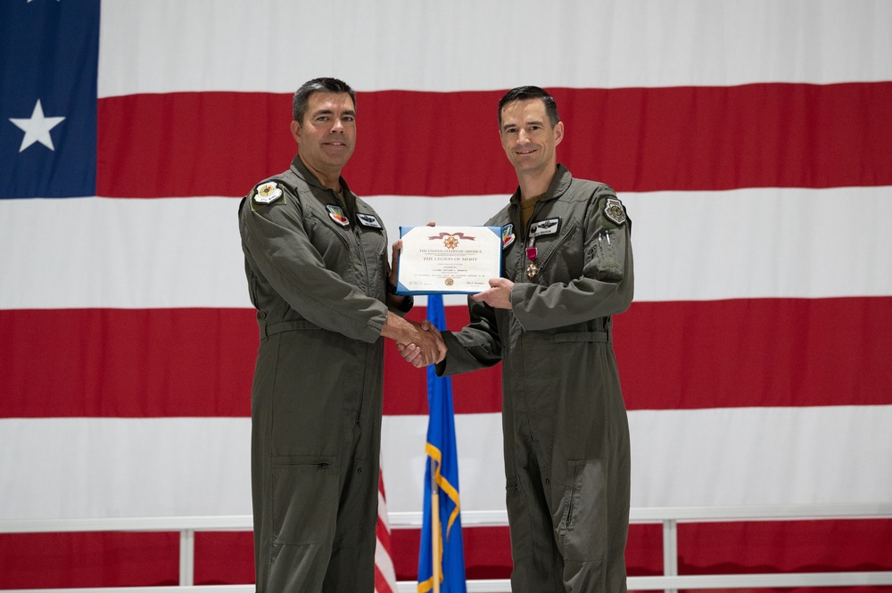 57th OG change of command