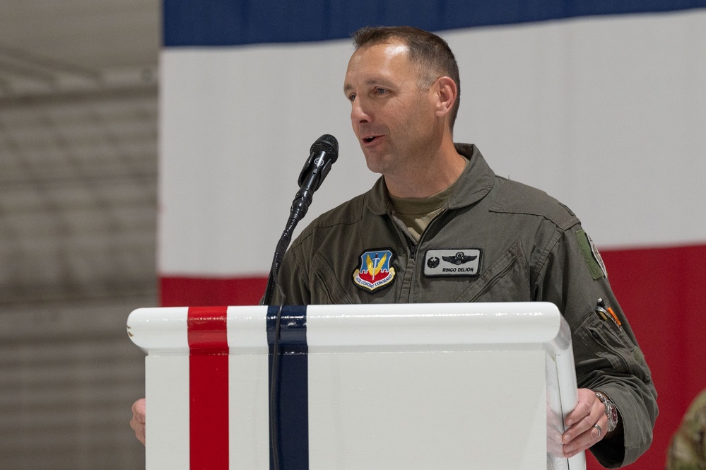 57th OG change of command