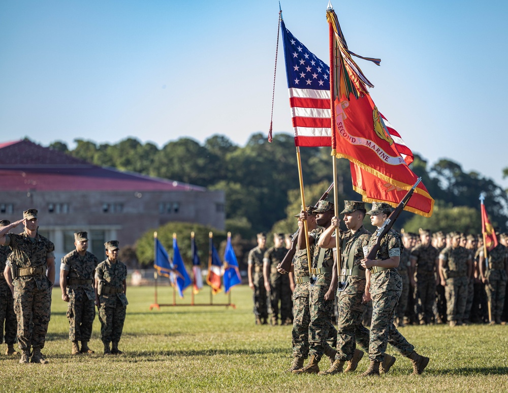2d MARDIV Change of Command