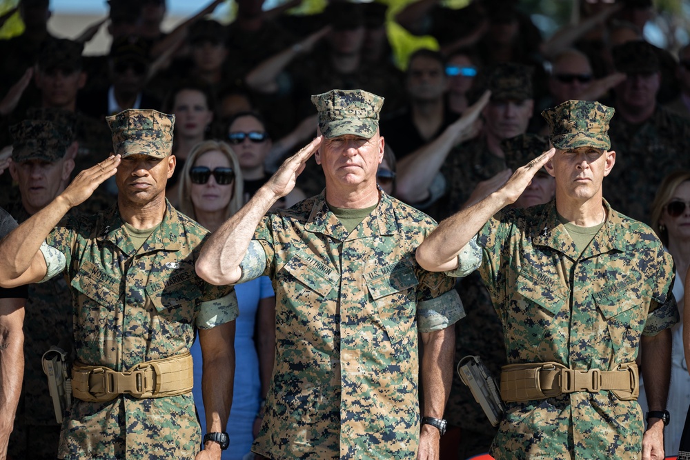 2d MARDIV Change of Command