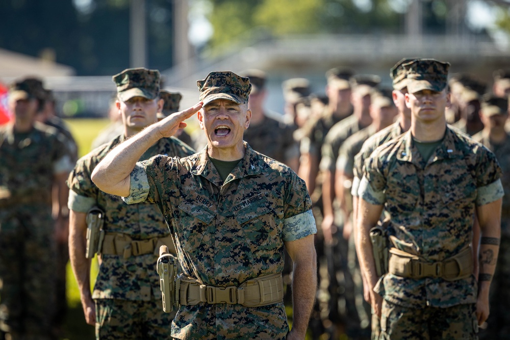 2d MARDIV Change of Command