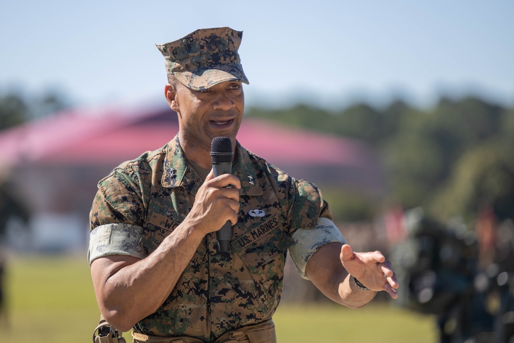 2d MARDIV Change of Command