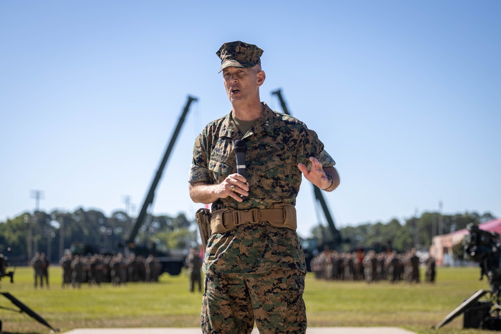 2d MARDIV Change of Command