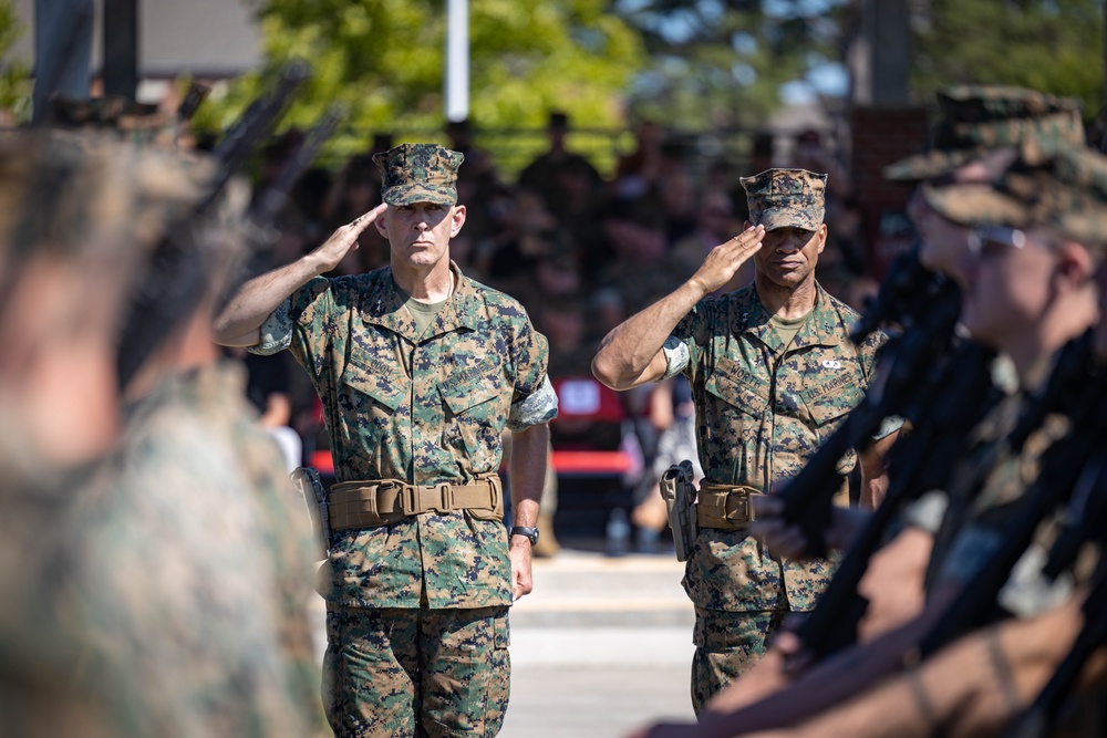 2d MARDIV Change of Command