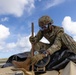 US Army Soldiers conduct fuel operations at Tinian Airport