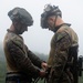 Kilo Company Rappel down Jungle Terrain