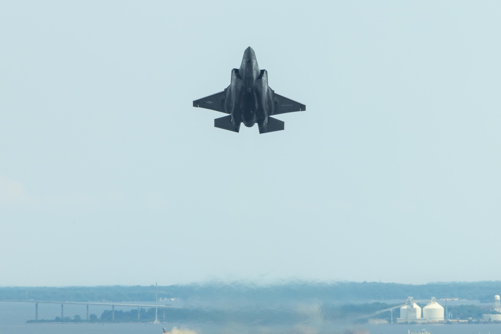 F-35B Fly Over during MDFW 2024