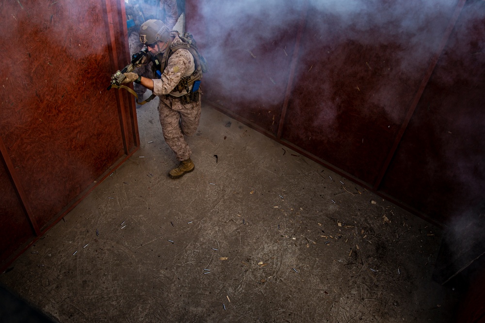 U.S. Marines conduct urban operations training during Resolute Sentinel 24