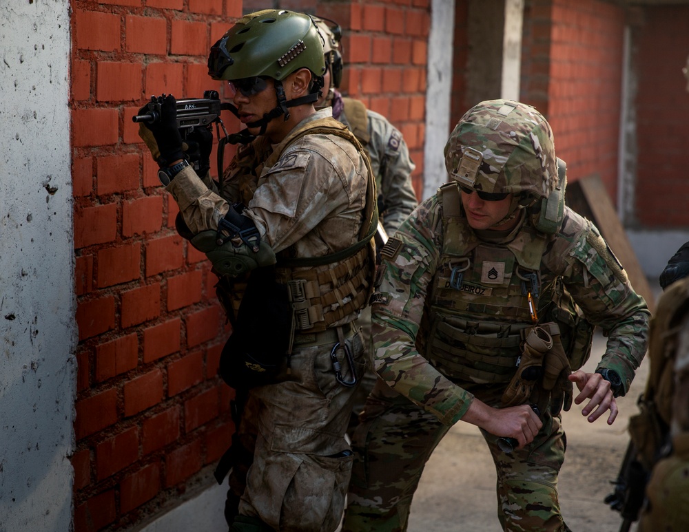 U.S. Marines conduct urban operations training during Resolute Sentinel 24