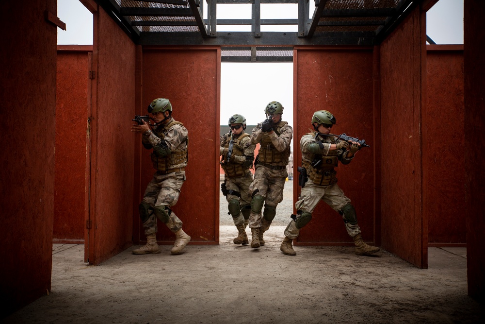 U.S. Marines conduct urban operations training during Resolute Sentinel 24