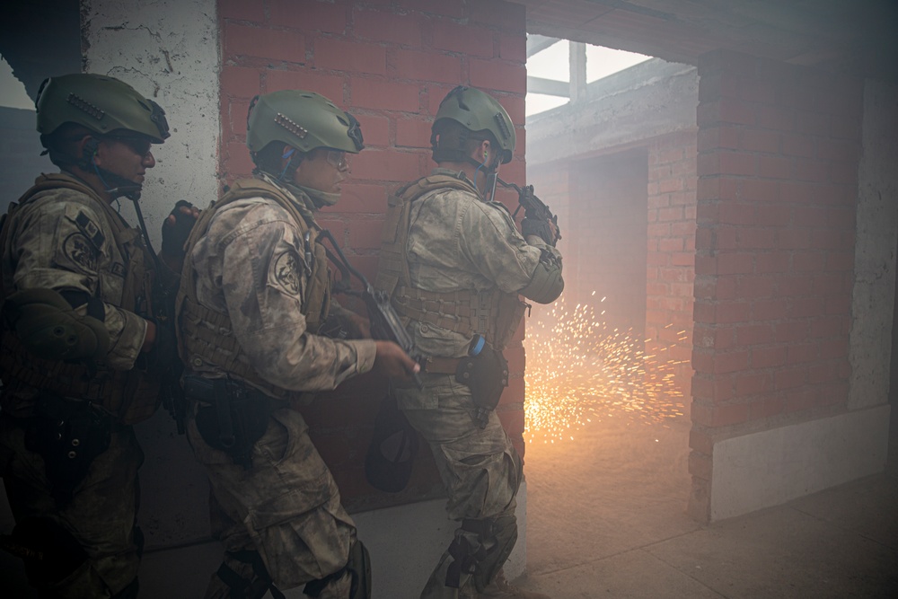 U.S. Marines conduct urban operations training during Resolute Sentinel 24