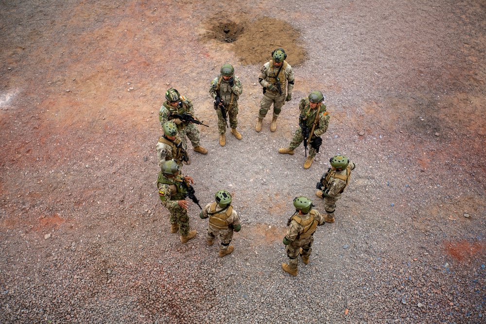 U.S. Marines conduct urban operations training during Resolute Sentinel 24