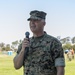 MCI-West H&amp;S Bn. Change of Command