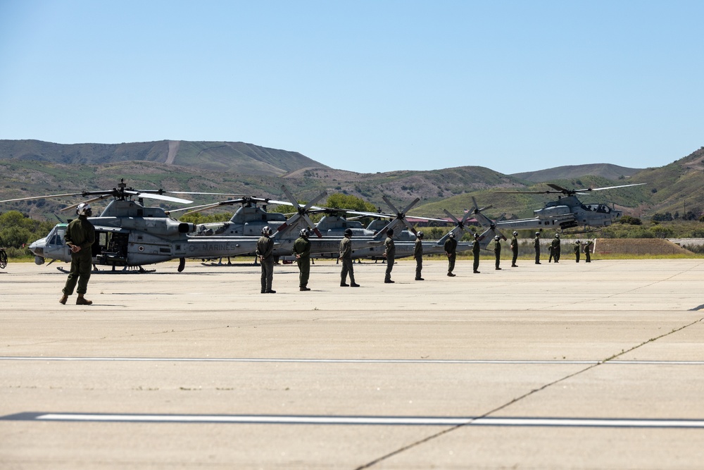 3rd MAW Commanding General performs Final Flight Ceremony