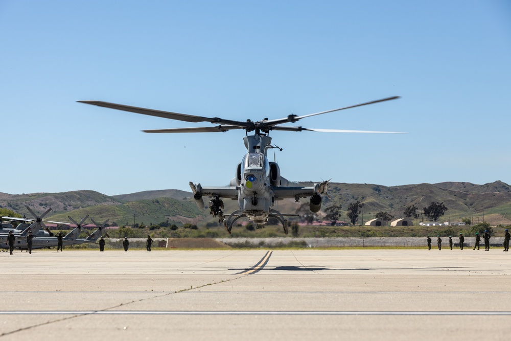 3rd MAW Commanding General performs Final Flight Ceremony