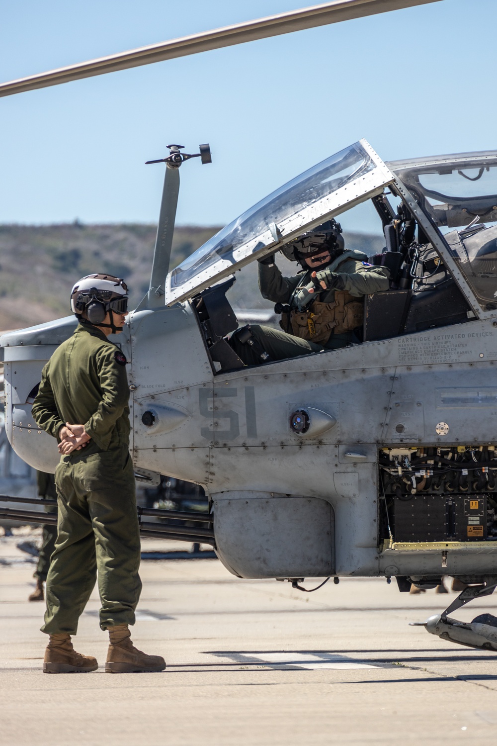 3rd MAW Commanding General performs Final Flight Ceremony