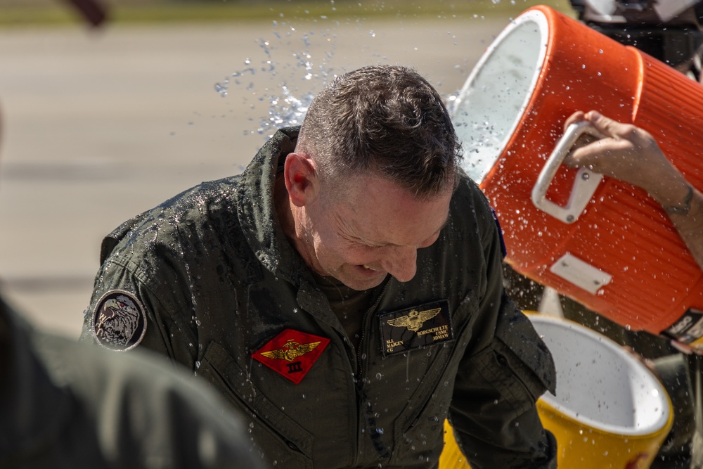 3rd MAW Commanding General performs Final Flight Ceremony