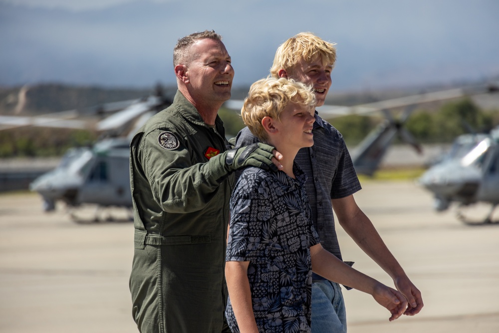 3rd MAW Commanding General performs Final Flight Ceremony