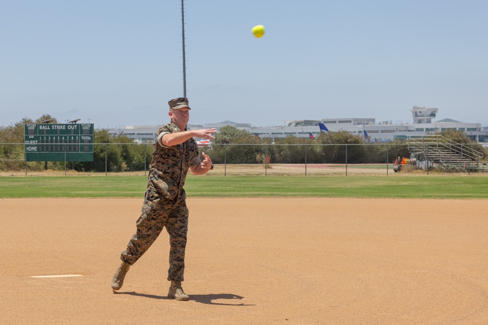 Padres Alumni &amp; MCRD San Diego Softball Game